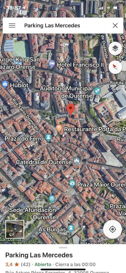 Piso Centro Leilighet Ourense Eksteriør bilde